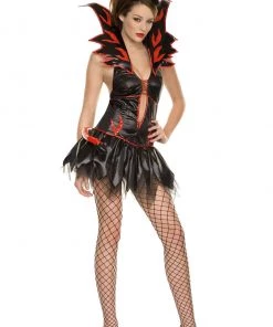 Music Legs Devil Dame Costume