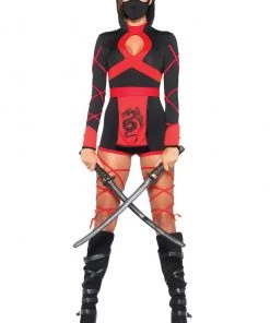 Leg Avenue Dragon Ninja Costume With Face Mask