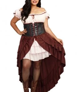 Dreamgirl Plus Size Saloon Gal Costume -Sexy Halloween Costumes Sales unnamed file 167