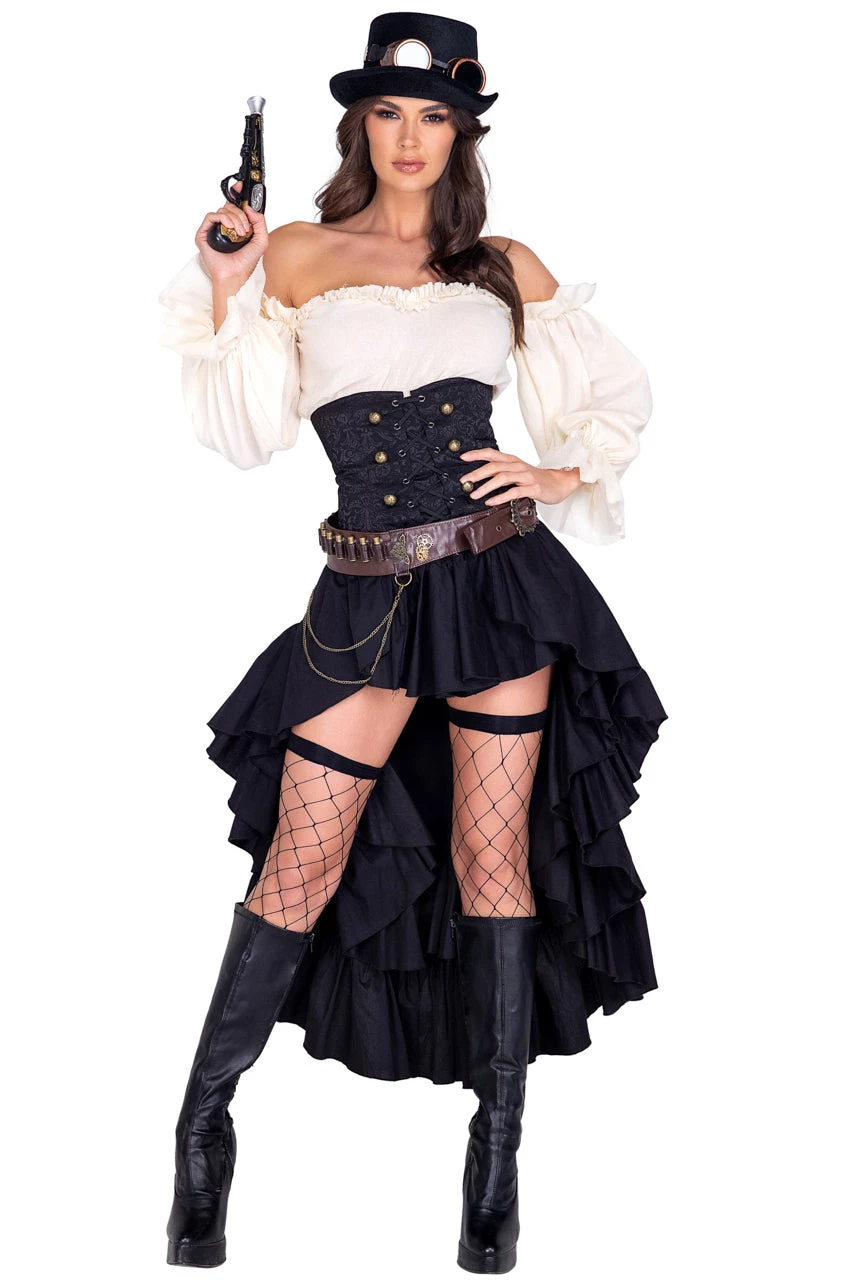 Roma Costume Steampunk Seductress Costume 6 Roma Costume Steampunk Seductress Costume - Image 6