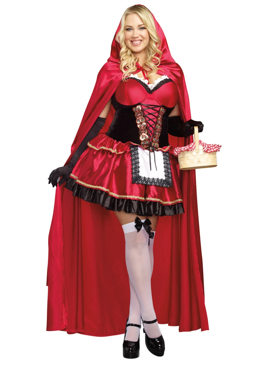 Dreamgirl Plus Size Little Red Costume 3 Dreamgirl Plus Size Little Red Costume - Image 3