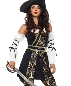 Leg Avenue Black Sea Buccaneer Costume -Sexy Halloween Costumes Sales unnamed file 1733