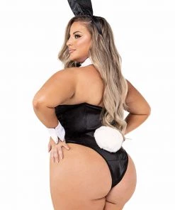 Roma Costume Plus Size Classic Playboy Bunny Costume -Sexy Halloween Costumes Sales unnamed file 174