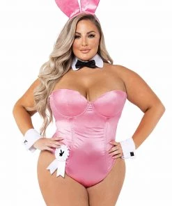 Roma Costume Plus Size Classic Playboy Bunny Costume -Sexy Halloween Costumes Sales unnamed file 179