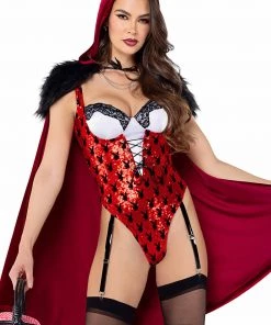 Roma Costume Playboy Enchanted Forest Red Riding Costume