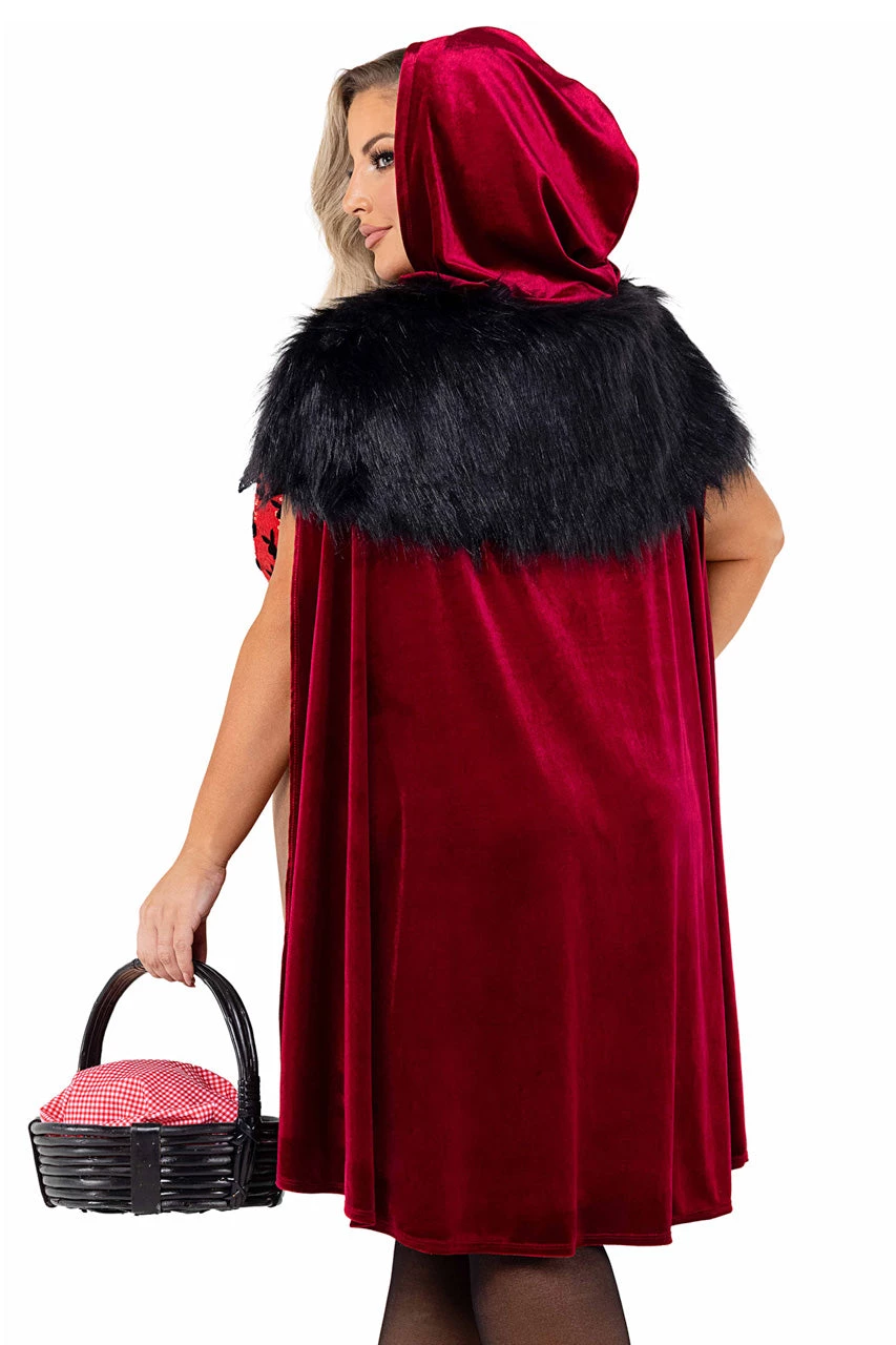 Roma Costume Plus Size Playboy Enchanted Forest Red Riding Costume 2 Roma Costume Plus Size Playboy Enchanted Forest Red Riding Costume - Image 2