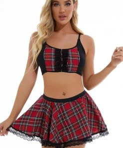 3WISHES Detention Diva Lingerie Set -Sexy Halloween Costumes Sales unnamed file 2147