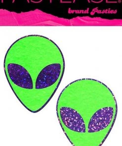 PASTEASE Brand Pasties Glitter Alien Pasties