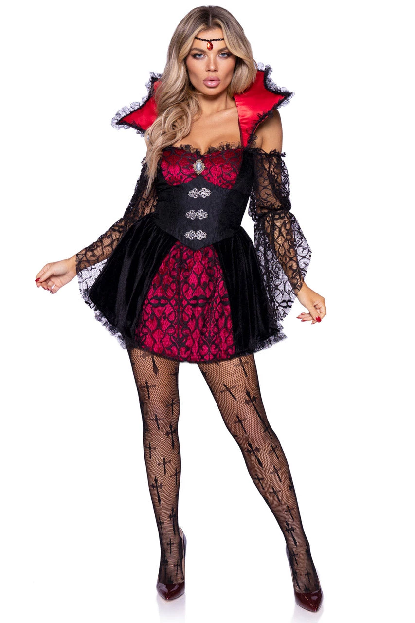 Leg Avenue Victorian Vampire Costume 1 Leg Avenue Victorian Vampire Costume