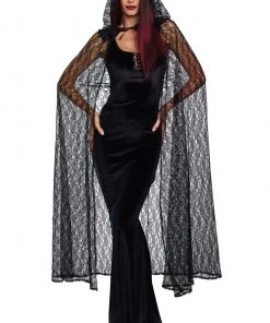 Dreamgirl Lace Cape -Sexy Halloween Costumes Sales unnamed file 2678