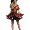 Party King Sweet As Candy Corn Witch Costume