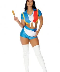 Forplay Stick With It Sexy Fast Food Employee Costume -Sexy Halloween Costumes Sales unnamed file 2880
