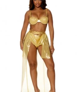Forplay Mythical Golden Goddess Costume