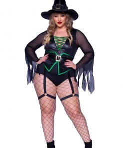 Leg Avenue Plus Size Broomstick Babe Costume