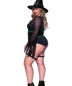 Leg Avenue Plus Size Broomstick Babe Costume -Sexy Halloween Costumes Sales unnamed file 3141