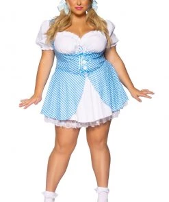 Leg Avenue Plus Size Blue Gingham Costume -Sexy Halloween Costumes Sales unnamed file 3263
