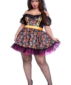 Leg Avenue Plus Size Marigold Catrina Costume