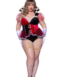 Leg Avenue Plus Size Ravishing Red Queen Costume