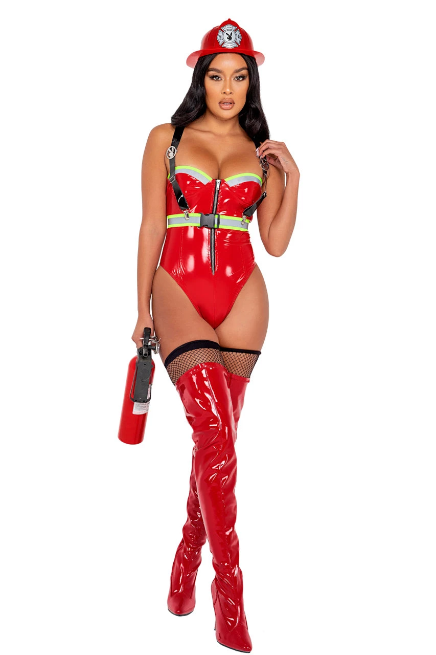 Roma Playboy Smokin’ Hot Firegirl Costume 1 Roma Playboy Smokin’ Hot Firegirl Costume