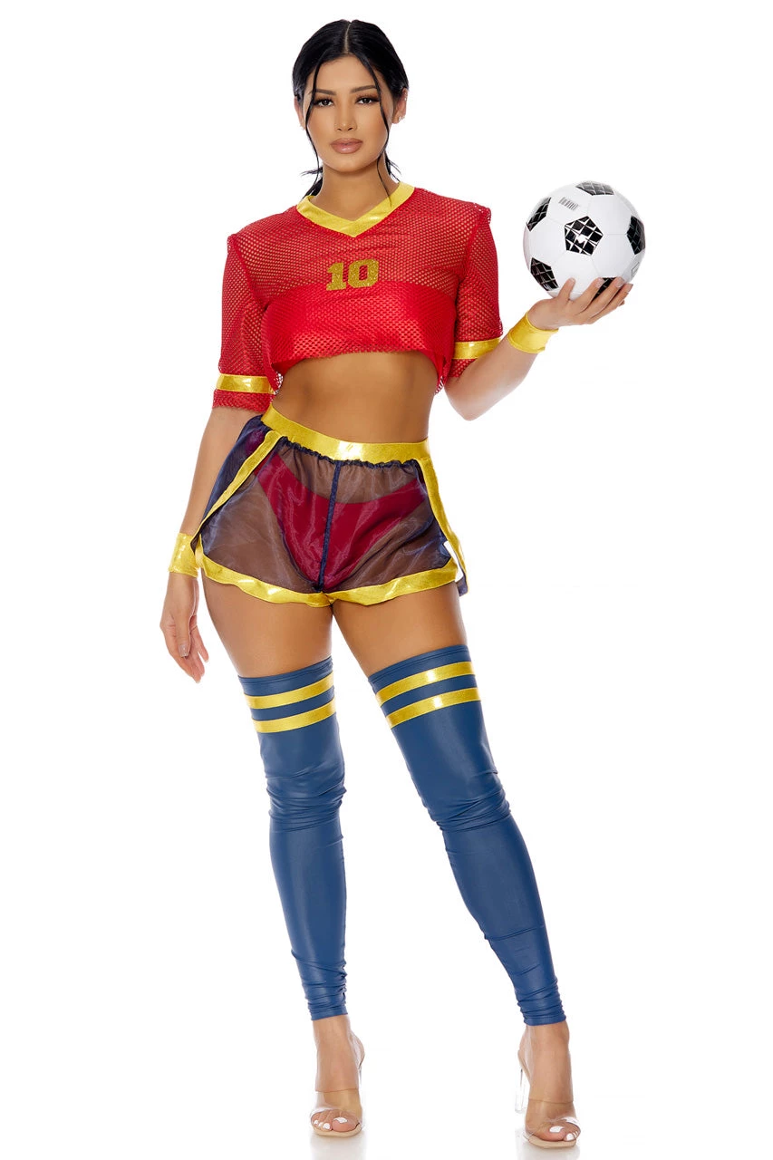 Forplay Goals Sexy Soccer Star Costume 1 Forplay Goals Sexy Soccer Star Costume