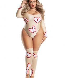 Party King Plus Size Surgery Honey Costume