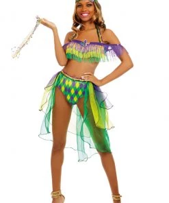 Dreamgirl Mardi Gras Queen Costume