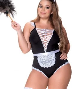 Mapalé Plus Size Mistress Maid Teddy