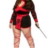 Leg Avenue Plus Size Dragon Ninja Costume
