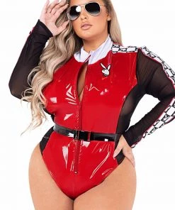 Roma Costume Plus Size Playboy Race Car Driver