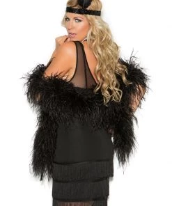 Elegant Moments Plus Size Flirty Flapper Costume