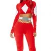 Forplay Plus Size Red Mighty Power Superhero Costume