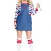 Music Legs Plus Size Nightmare Killer Doll Costume