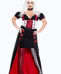 Music Legs Plus Size Enchanting Royal Heart Queen Costume -Sexy Halloween Costumes Sales unnamed file 4056