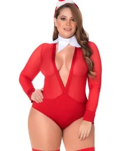 Mapalé Plus Size Sexy Elf Lingerie Set
