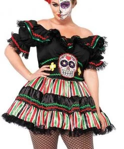 Leg Avenue Queen Size Dia De Los Costume 7 Leg Avenue Queen Size Dia De Los Costume -Sexy Halloween Costumes Sales unnamed file 4083