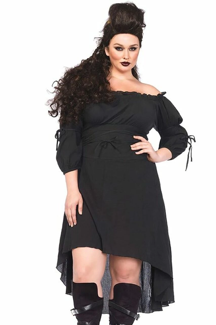 Leg Avenue Medieval Peasant Costume Dress Plus 2 Leg Avenue Medieval Peasant Costume Dress Plus - Image 2