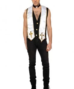 Roma Costume Men's Priest Costume