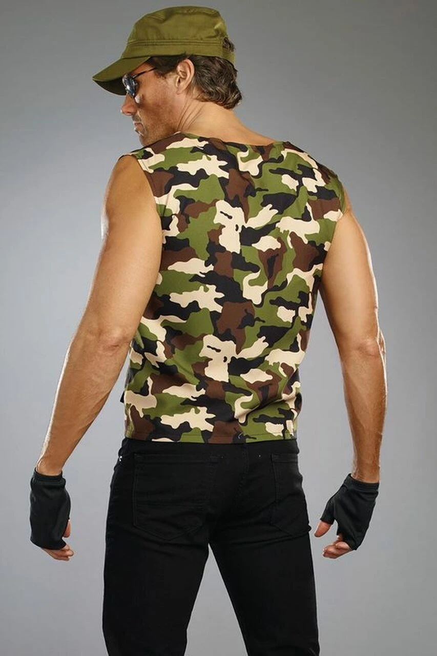 Dreamgirl Hot Soldier Halloween Costume 2 Dreamgirl Hot Soldier Halloween Costume - Image 2