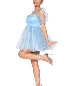 Leg Avenue Frosted Organza Princess Costume Dress -Sexy Halloween Costumes Sales unnamed file 44
