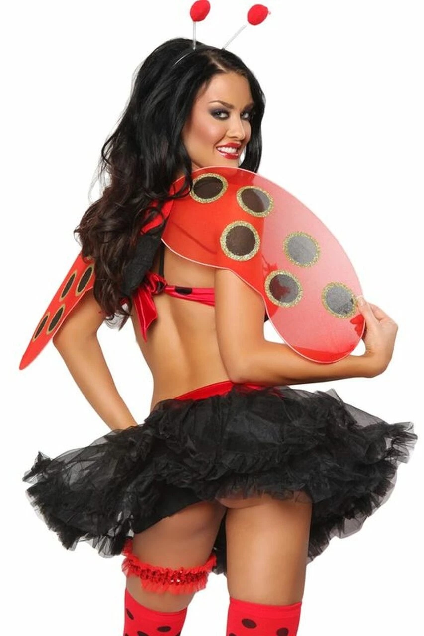 Leg Avenue Adult Ladybug Costume 2 Leg Avenue Adult Ladybug Costume - Image 2