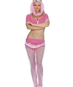 Music Legs Pink Genie Costume