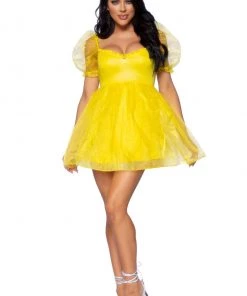 Leg Avenue Frosted Organza Princess Costume Dress -Sexy Halloween Costumes Sales unnamed file 45