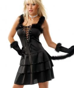 Coquette Black Cat Halloween Costume -Sexy Halloween Costumes Sales unnamed file 4502