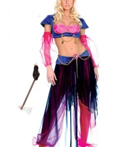 Music Legs Belly Dancer Beauty Costume