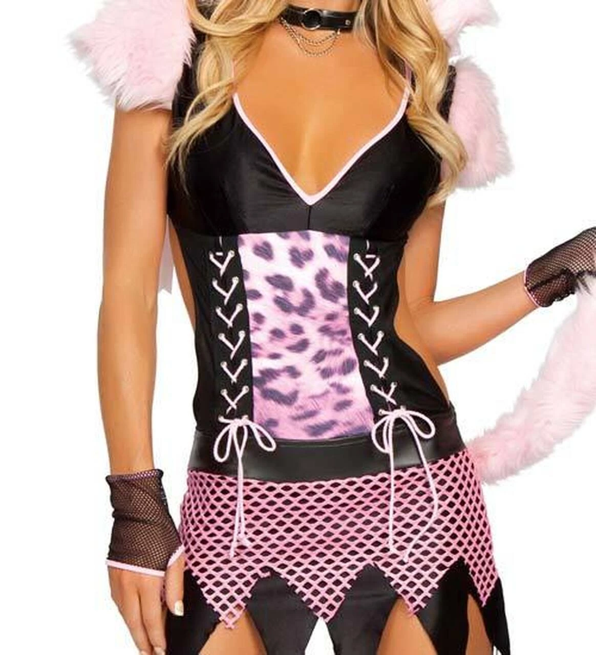 Roma Costume Naughty Pussycat Halloween Costume 2 Roma Costume Naughty Pussycat Halloween Costume - Image 2