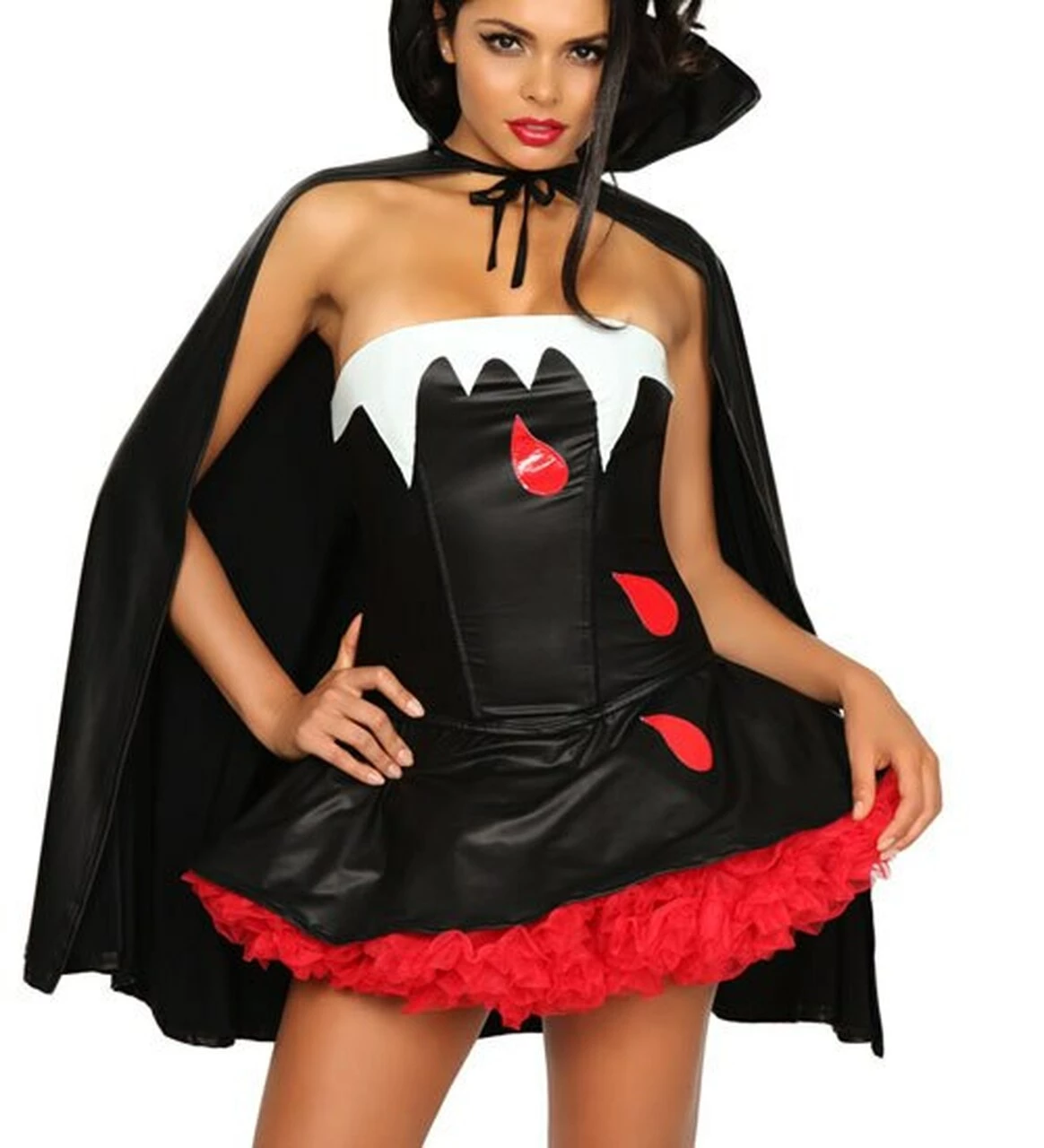 3WISHES Bite Me Vampire Costume 2 3WISHES Bite Me Vampire Costume - Image 2