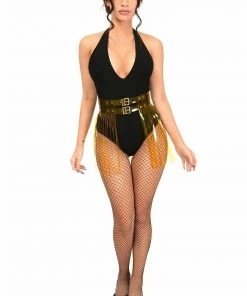Daisy Corsets USA Yellow Clear Fringe Skirt -Sexy Halloween Costumes Sales unnamed file 5283