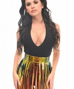 Daisy Corsets USA Sunset Holo Fringe Skirt