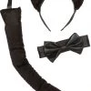 AMSCAN Adult Black Cat Accessory Kit