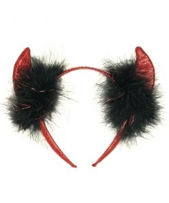 Rubie's Red Glitter Devil Horns Costume Accessory